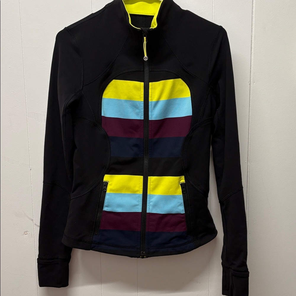 lululemon athletica Black Multicolor Jacket